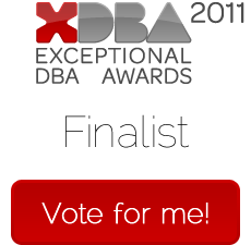Exceptional DBA Awards 2011 - Vote